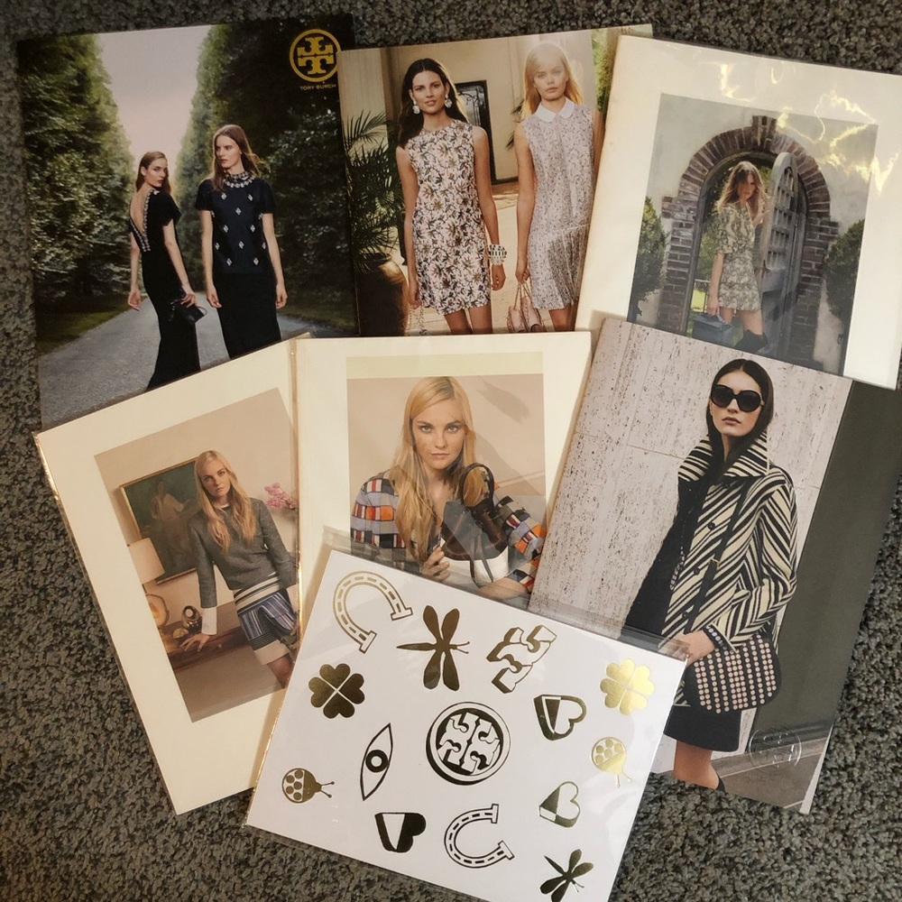 Tory Burch Colorful Catalogues 2013-2014 Lot of 7
